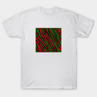 90's Tribe Zebra Pattern T-Shirt